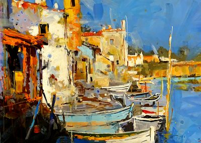 Reflets d’ocre et d’azur – 2025