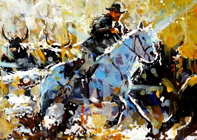 Gardian au tri des taureaux – 2025